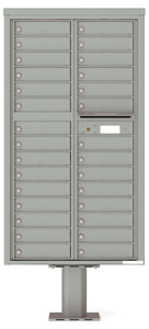 Florence 4C Pedestal 4C16D-29-P Silver Speck