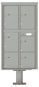 Florence 4C Pedestal 4C16D-6P-P Silver Speck