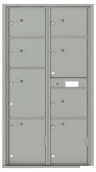 Florence 4C Mailboxes 4C16D-8P Silver Speck