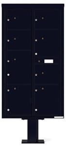 Florence 4C Pedestal 4C16D-8P-P Black