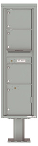 Florence 4C Pedestal 4C16S-03-P Silver Speck