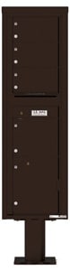 Florence 4C Pedestal 4C16S-04-P Dark Bronze
