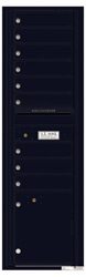 Florence 4C Mailboxes 4C16S-09 Black