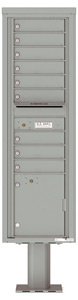Florence 4C Pedestal 4C16S-09-P Silver Speck
