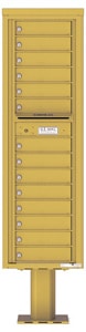 Florence 4C Pedestal 4C16S-14-P Gold Speck