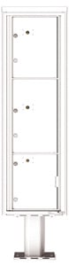 Florence 4C Pedestal 4C16S-3P-P White