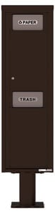 Florence 4C Pedestal 4C16S-BIN-P Dark Bronze