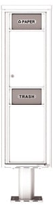 Florence 4C Pedestal 4C16S-BIN-P White