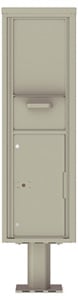 Florence 4C Pedestal 4C16S-HOP-P Postal Grey
