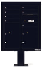 Florence 4C Pedestal 4CADD-07-P Black