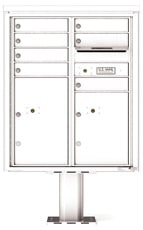 Florence 4C Pedestal 4CADD-07-P White