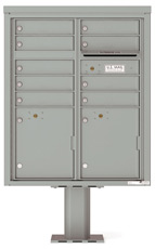 Florence 4C Pedestal 4CADD-09-P Silver Speck