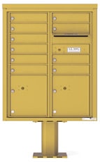 Florence 4C Pedestal 4CADD-10-P Gold Speck