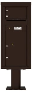 Florence 4C Pedestal 4CADS-01-P Dark Bronze