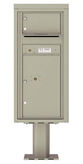 4CADS01-P Commercial 4C Pedestal Mailboxes