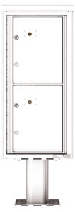 Florence 4C Pedestal 4CADS-2P-P White