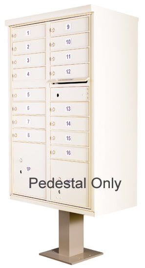 Replacement Pedestal for 13-16 Door CBU Cluster Box Units Product Image