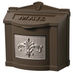 Gaines FleurDeLis Wall Mount Bronze Nickel