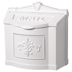 Gaines FleurDeLis Wall Mount All White