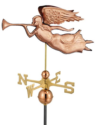 Good Directions Copper Angel Weathervane
