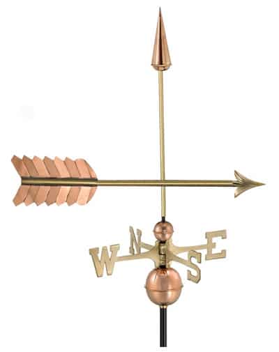 Good Directions Copper Arrow Weathervane