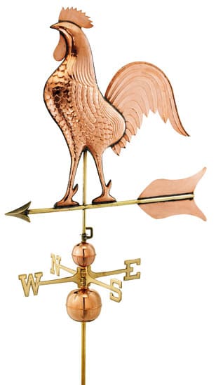 Good Directions Barn Rooster Signature Weathervanec