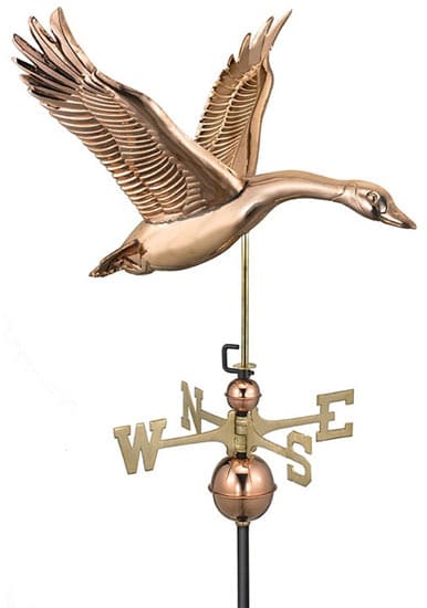Good Directions Copper Goose Weathervane