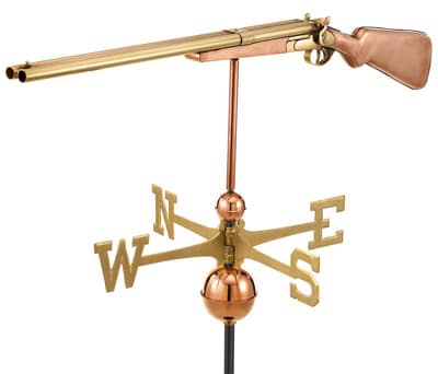 Good Directions Copper Shotgun Weathervanes
