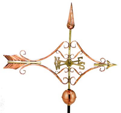 Good Directions Copper Victorian Arrow Weathervane
