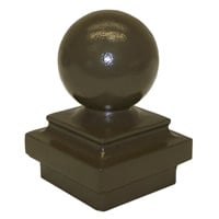 Gaines Mailboxes Post Finial Metallic Bronze