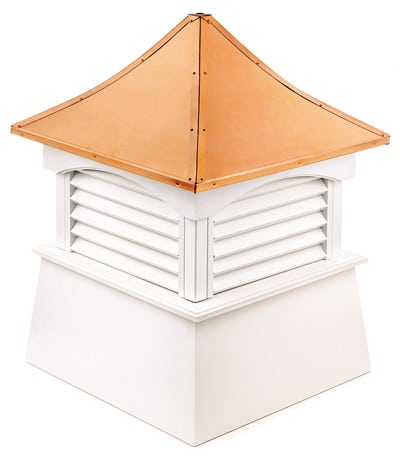 Good Directions Coventry White Vinyl Cupola