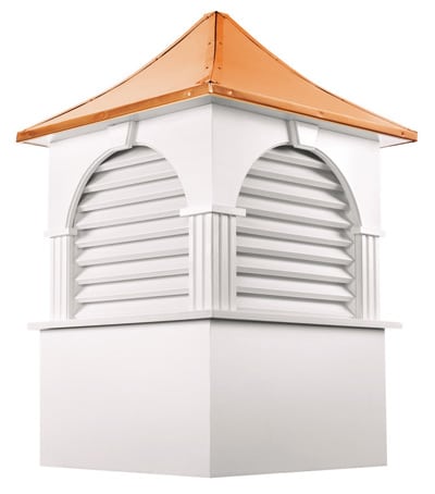 GoodGood Directions Farmington White Vinyl Cupola