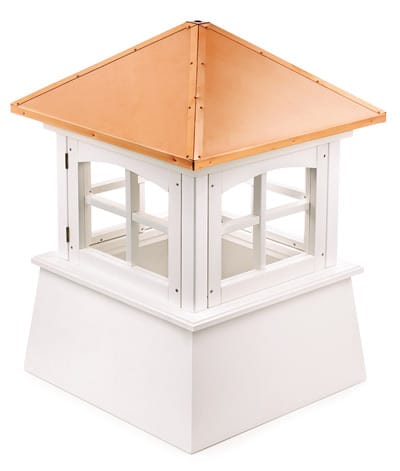 Good Directions Huntington White Vinyl Cupola