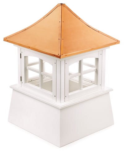 Good Directions Windsor White Vinyl Cupola