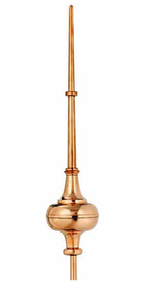 Good Directions Morgana Copper Finial