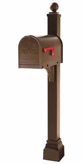 Janzer Mailbox with Post for Sale Product Image