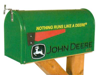 John Deere Nothing Runs Novelty Mailbox