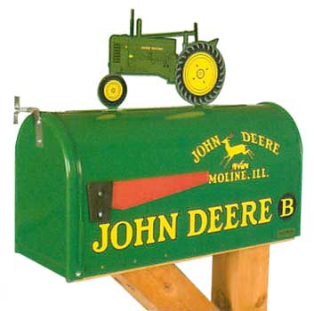 John Deere Classic Tractor Novelty Mailbox