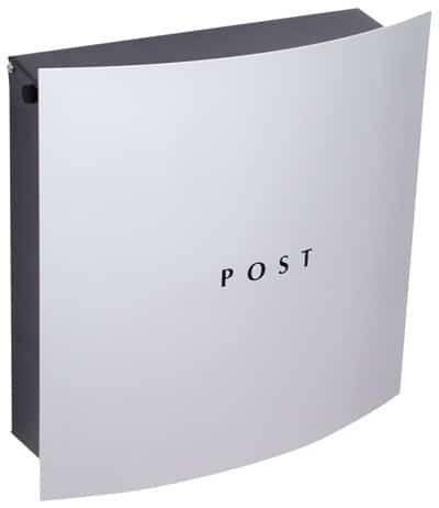 Knobloch Hollywood Grey Wall Mount Mailbox