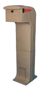 Mail Safe Gator Locking Mailboxes Sandstone