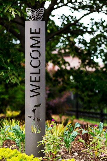 Majestic Butterfly Garden Stake