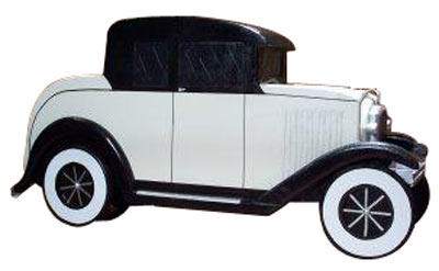 1920 Antique Car Novelty Mailbox