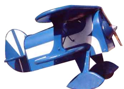 Bi-Plane Novelty Mailbox