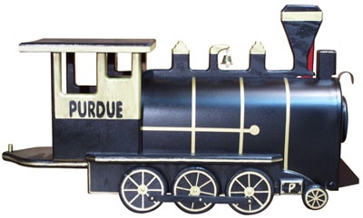 College Train Engine Novelty Mailbox