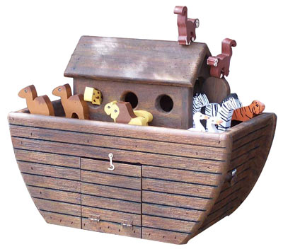 Woodendipity Style Noahs Ark Novelty Mailbox