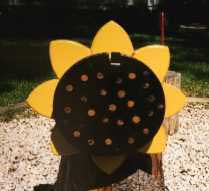 Sunflower Novelty Post Mount Mailboxes