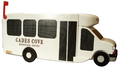 Tour Bus 2 Novelty Mailbox
