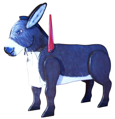 Woodendipity Style Donkey Novelty Mailbox