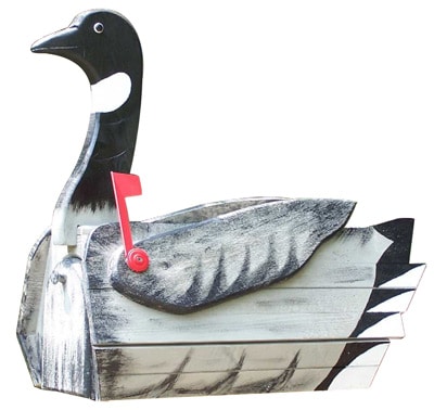 Woodendipity Style Canadian Goose Novelty Mailbox