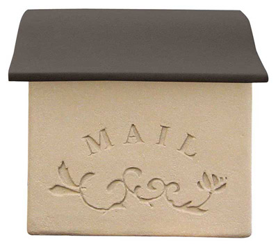 Deas Garden Stucco Wall Mount Mailboxes